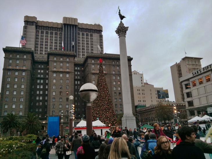 Christmas Tree at Union Square